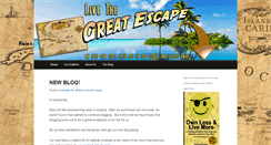Desktop Screenshot of livethegreatescape.com
